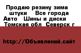 Продаю резину зима 2 штуки  - Все города Авто » Шины и диски   . Томская обл.,Северск г.